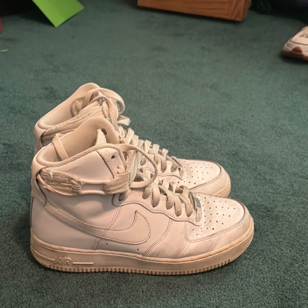 White High-Top Sneakers